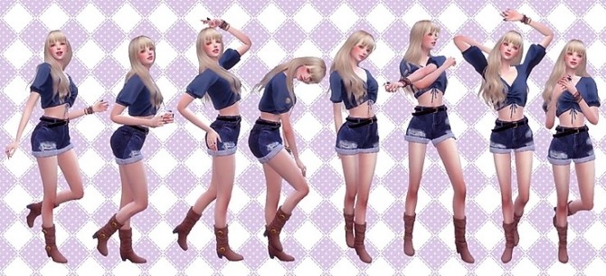 Sims 4 Combination Pose 42 at A luckyday