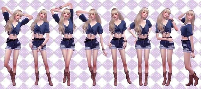 Sims 4 Combination Pose 42 at A luckyday