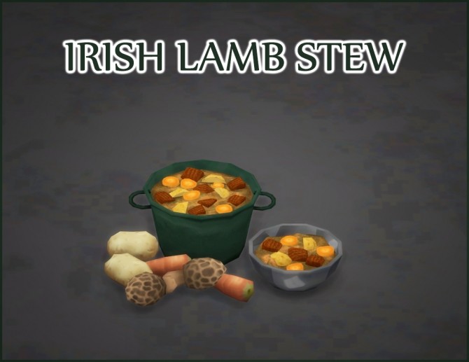 Sims 4 IRISH LAMB STEW at Icemunmun