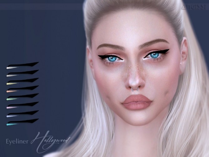 Sims 4 Hollywood Eyeliner by ANGISSI at TSR