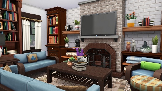 Sims 4 WELCOMING RUSTIC FAMILY HOME at Aveline Sims