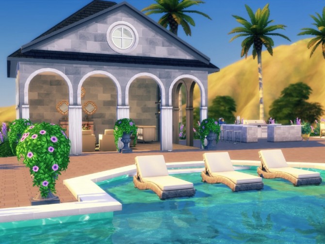 Sims 4 Luxury Mansion by Summerr Plays at TSR
