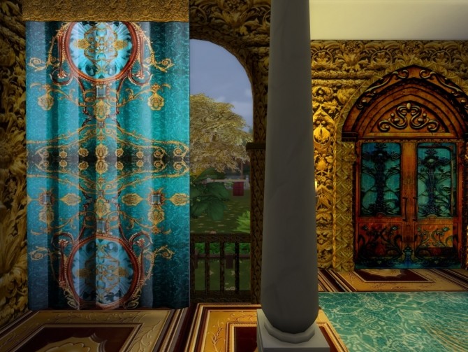 Sims 4 Changing The Curtains High Class Set at Anna Quinn Stories