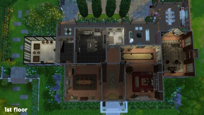 Sims 4 The Oakstand home at Joliebean