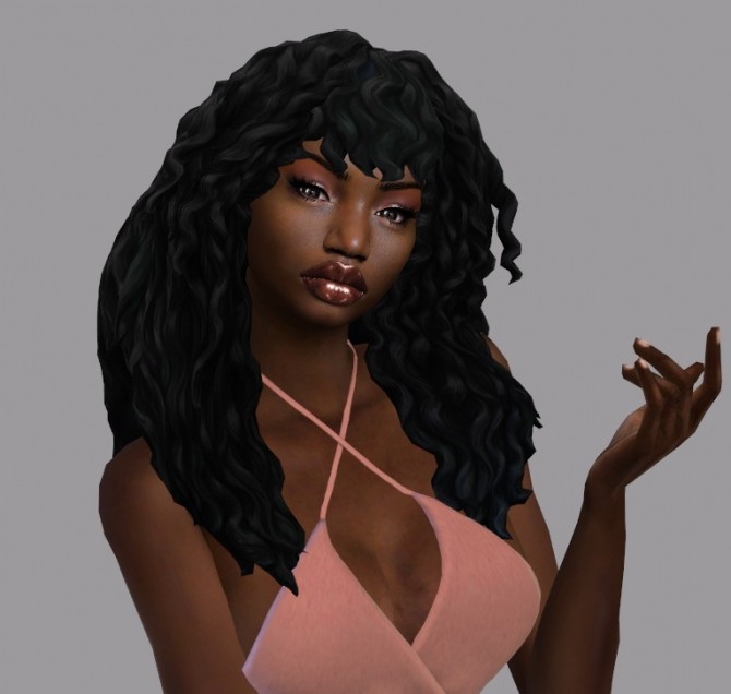 Sims 4 Rhiannon Hair Recolor at Teenageeaglerunner