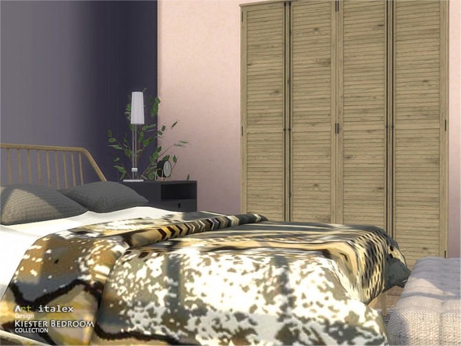 Sims 4 Kiester Bedroom by ArtVitalex at TSR