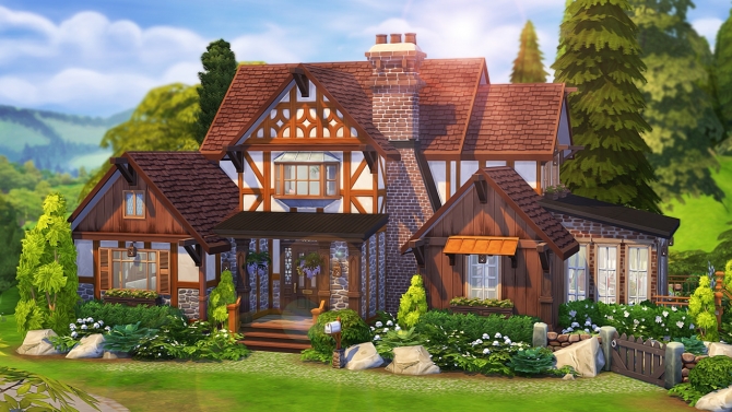 GARDENER’S DREAM HOME at Aveline Sims » Sims 4 Updates