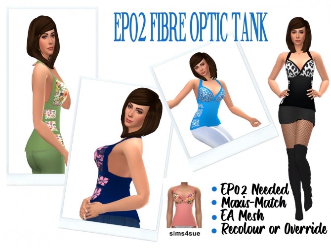 Sims 4 EP02 FIBRE OPTIC TANK at Sims4Sue