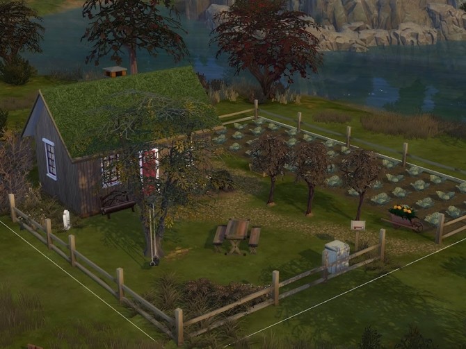 Sims 4 Kålvikstua Cabbage Cove Cottage at KyriaT’s Sims 4 World