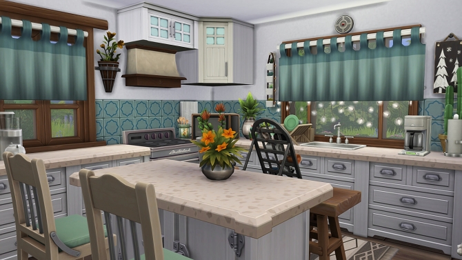 GARDENER’S DREAM HOME at Aveline Sims » Sims 4 Updates