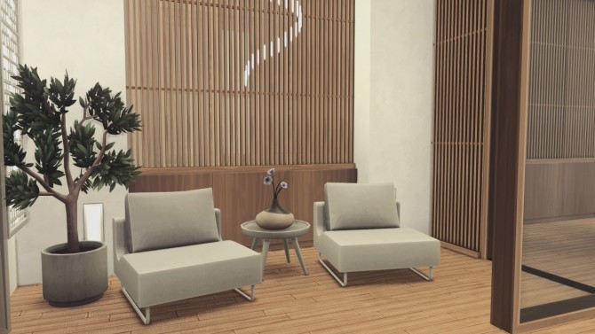 Sims 4 Modern Japanese Apartment at Harrie