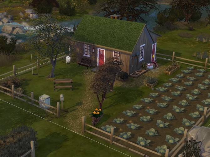 Sims 4 Kålvikstua Cabbage Cove Cottage at KyriaT’s Sims 4 World