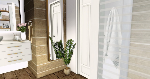 Sims 4 Attic Bathroom at Liney Sims