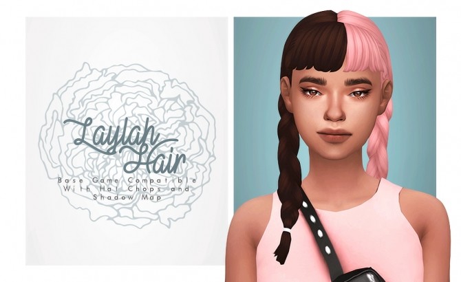 Sims 4 Laylah Hair at Isjao