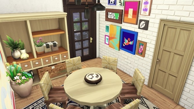 Sims 4 CRAZY PLANT LADY APARTMENT at Aveline Sims