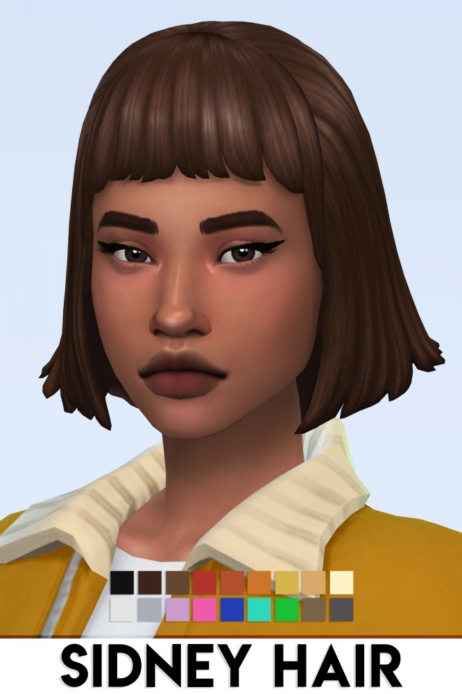 Sims 4 SIDNEY HAIR at Vikai