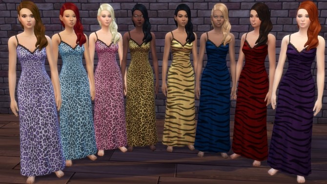 Sims 4 Nightie Collection by LostNlonelyGrl86 at Mod The Sims