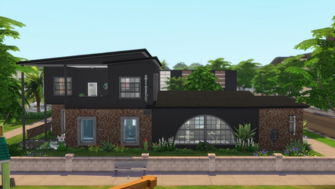 Industrial Adventure house (NO CC) by mamba_black at Mod The Sims ...