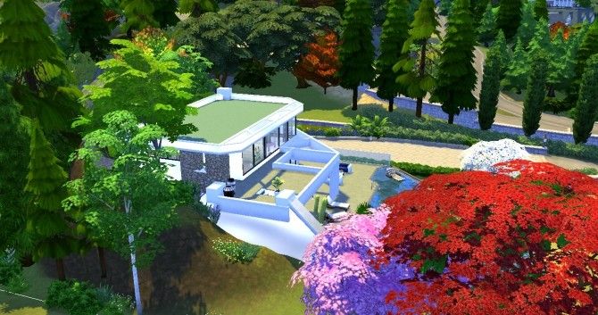 Sims 4 Villa Maya by valbreizh at Mod The Sims