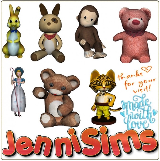 Sims 4 KIDS CLUTTER 7 ITEMS at Jenni Sims