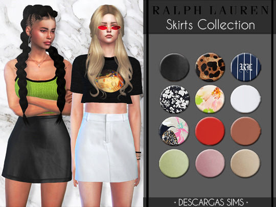 Sims 4 RL Skirts Collection at Descargas Sims