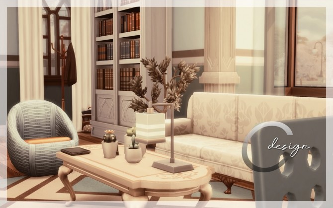 Sims 4 Uni Townhouse by Praline at Cross Design