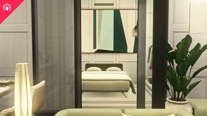 Sims 4 Luxury Studio Living at Harrie
