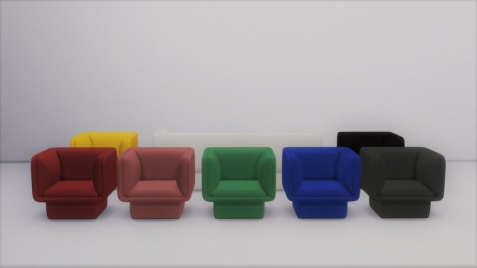 Sims 4 BLOCK SOFAS COLLECTION (P) at Meinkatz Creations