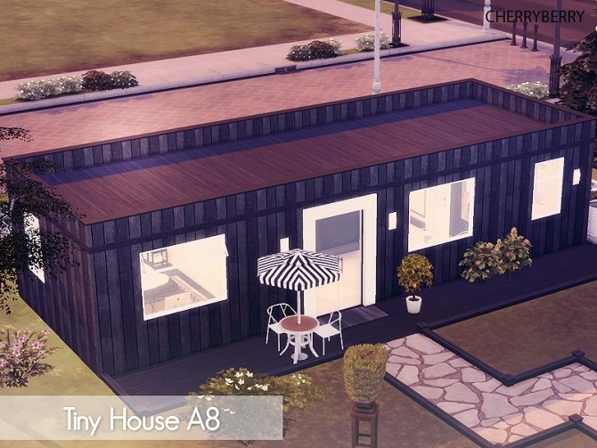 Sims 4 Tiny House A8 at Cherryberry