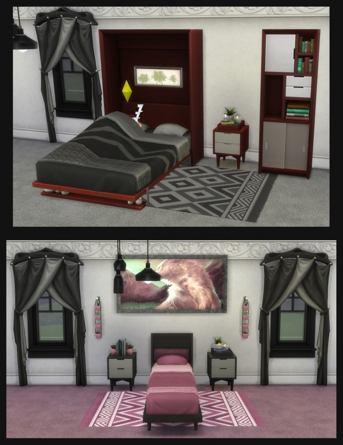 Sims 4 Redesigned With Style   Tiny Living items Recoloured by Simmiller at Mod The Sims