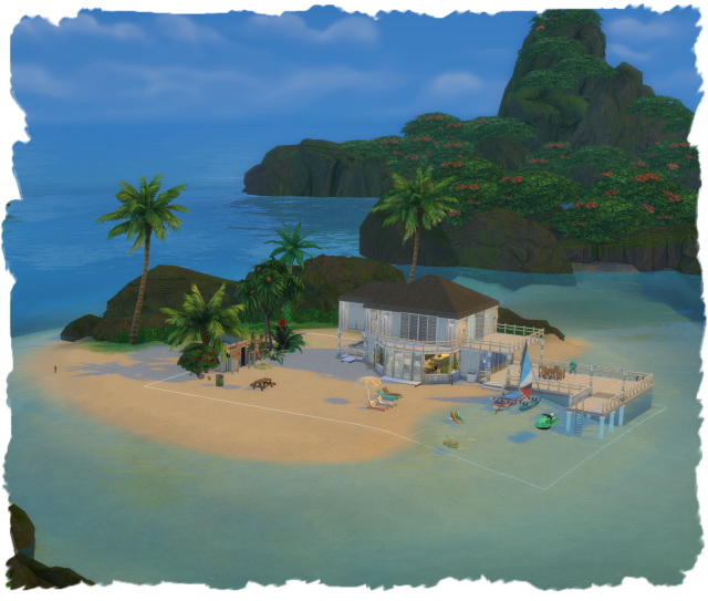 Sims 4 Chalipo Island at All 4 Sims