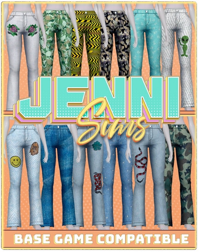 Sims 4 BGC jeans at Jenni Sims