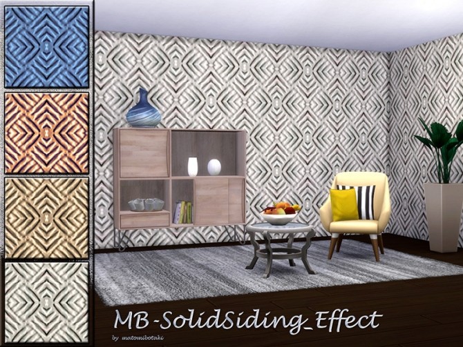 Sims 4 MB Solid Siding Effect by matomibotaki at TSR