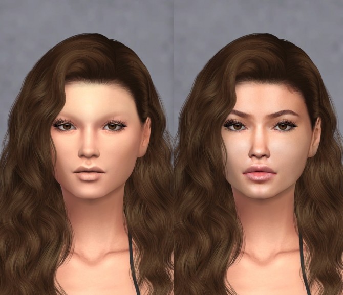Sims 4 Kally Face Mask at Ruchell Sims