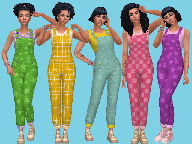 Sims 4 Discover University Outfit Recolors at Annett’s Sims 4 Welt