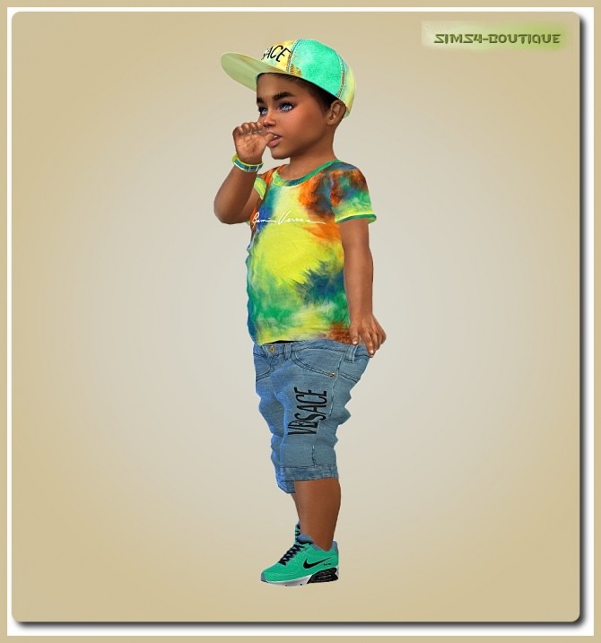 Sims 4 Designer Set for Toddler Boys TS4 Set 1 at Sims4 Boutique