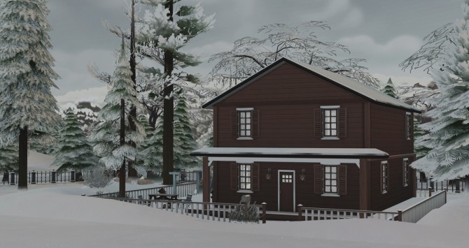 Sims 4 Woodlands View cabin at Lutessa