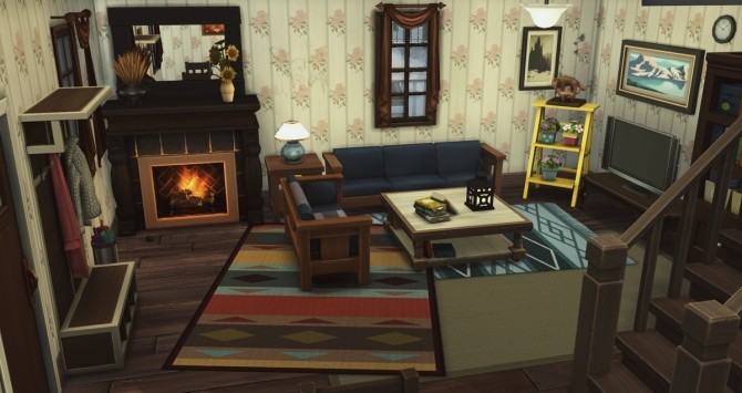 Sims 4 Woodlands View cabin at Lutessa