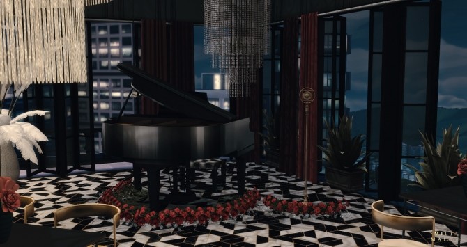 Sims 4 The Great Gatsby Nightclub at Milja Maison