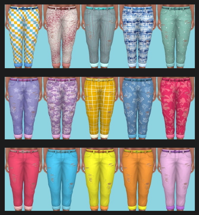 Sims 4 Cool Kitchen Recolors Part 1 Jeans at Annett’s Sims 4 Welt