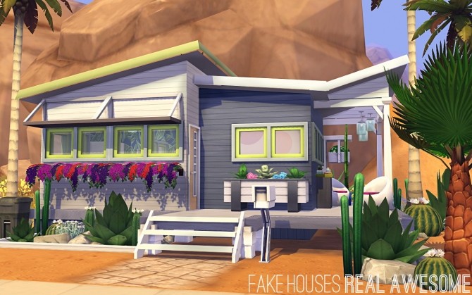 Sims 4 The Marinos Tiny Home by FakeHouses|RealAwesome at Mod The Sims