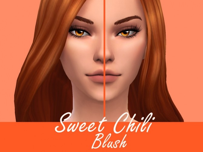 Sims 4 Sweet Chili Blush by Sagittariah at TSR