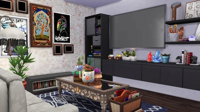 Sims 4 OPPOSITES ATTRACT APARTMENT at Aveline Sims