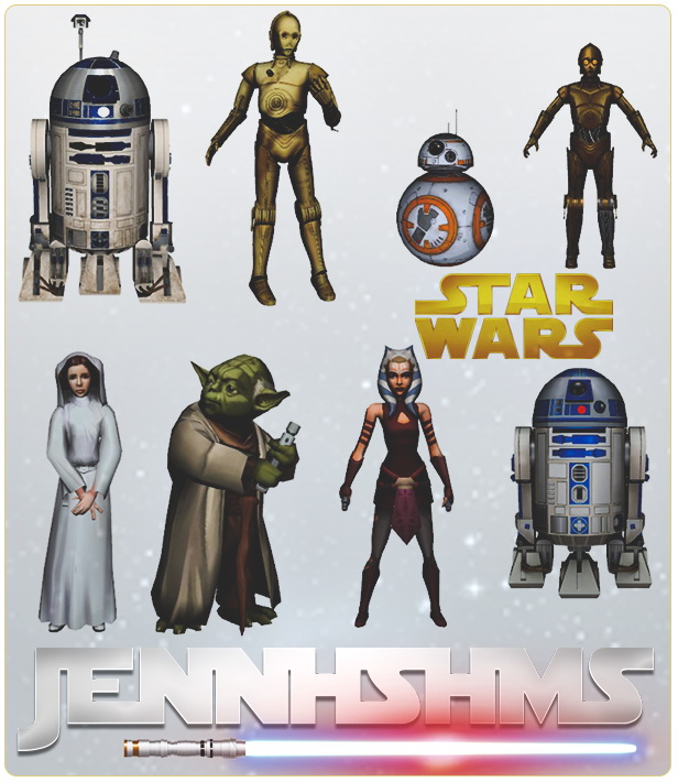 Sims 4 Star Wars KIDS CLUTTER 8 ITEMS at Jenni Sims