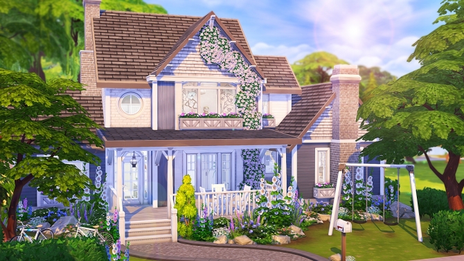 THE PERFECT 100 BABY CHALLENGE HOME at Aveline Sims » Sims 4 Updates