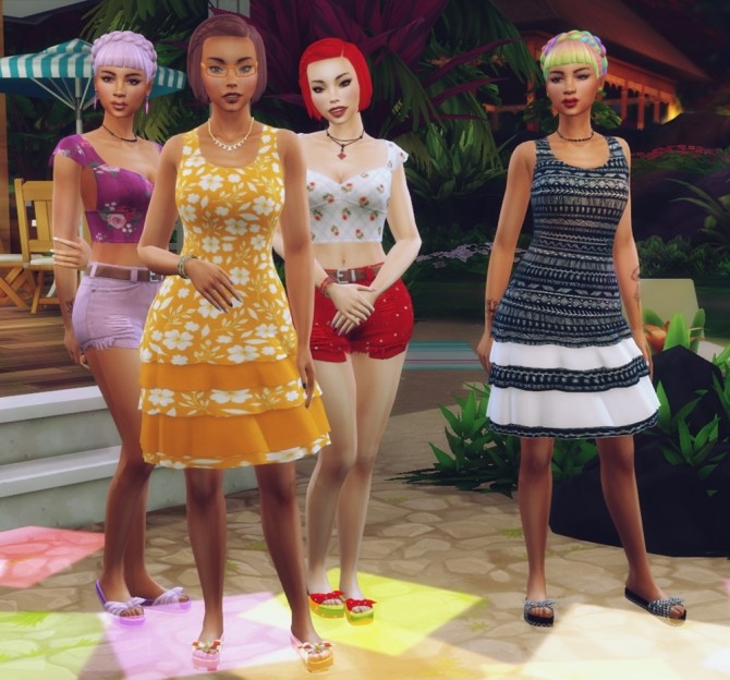 Sims 4 Summer Pack Number 2 at Annett’s Sims 4 Welt