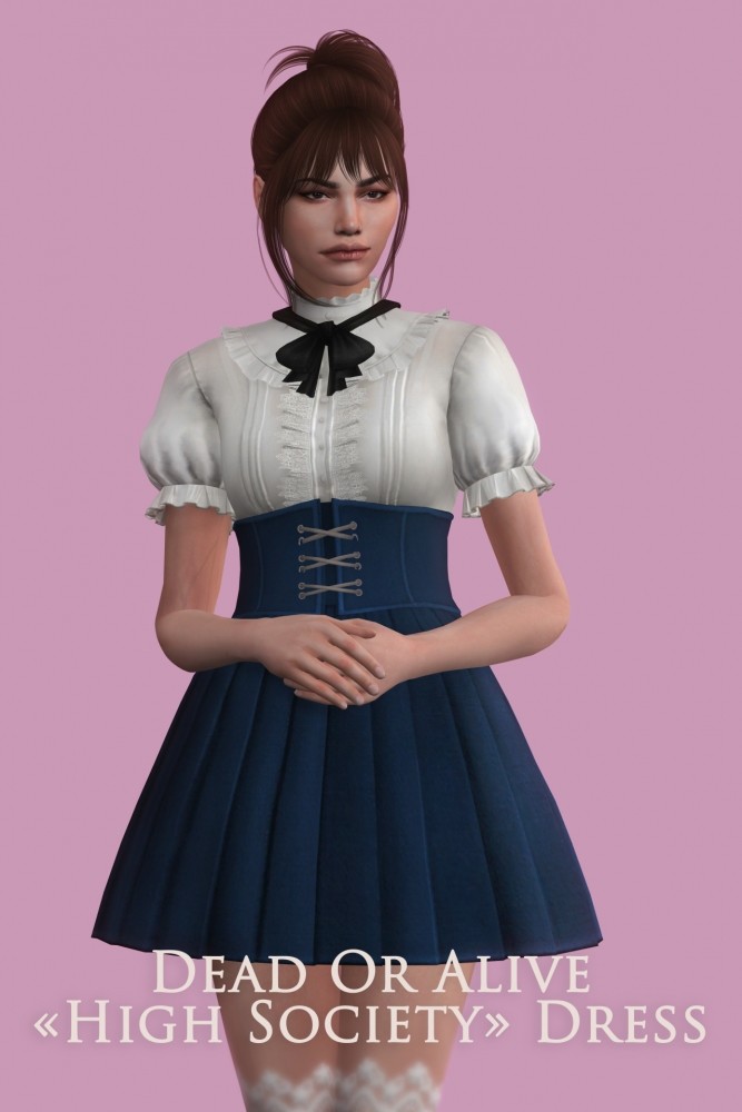 Sims 4 High Society Dress at Astya96