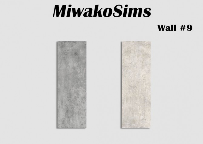Sims 4 Collection #9 walls at MiwakoSims