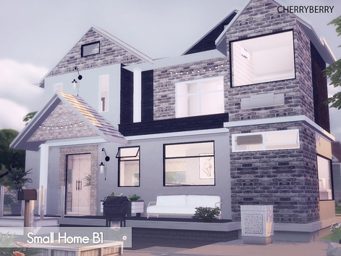 Sims 4 Small Home B1 at Cherryberry