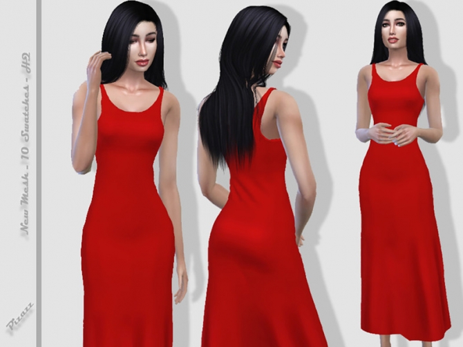 Simple Sundress by pizazz at TSR » Sims 4 Updates